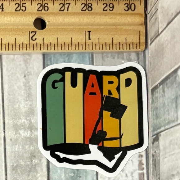 Design | 110 Color Guard Reusable Waterproof Vinyl Sticker Decal | Poshmark